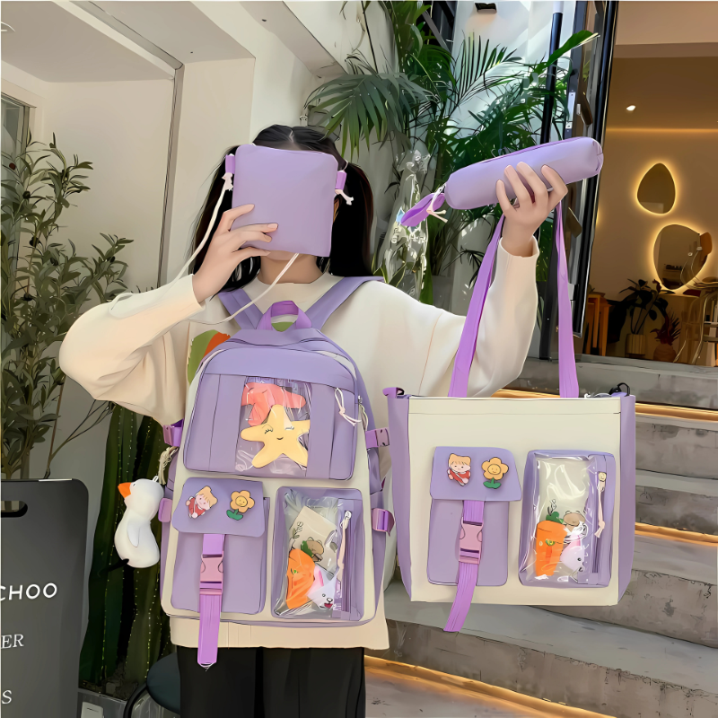 CuteCarry Mochilas infantil (5 Piezas)