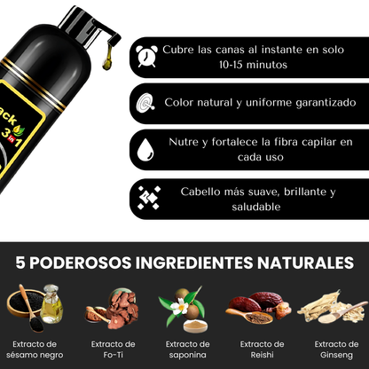 Shampoo Pinta Canas 3 En 1 - 400ml