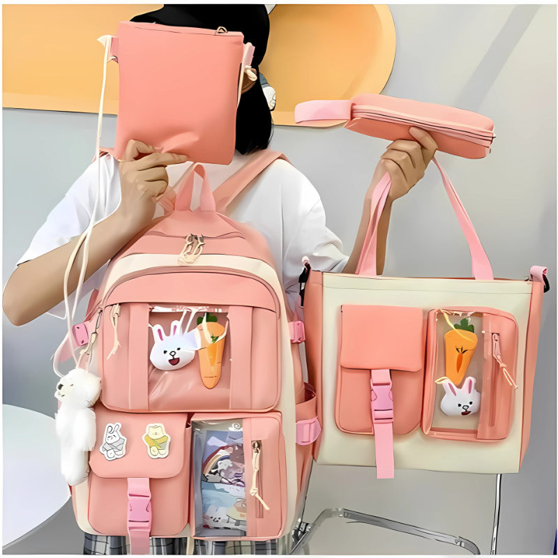 CuteCarry Mochilas infantil (5 Piezas)