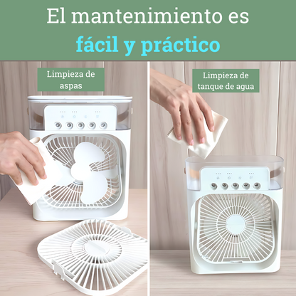 AirFlex® - Ventilador Portátil Con Humificador